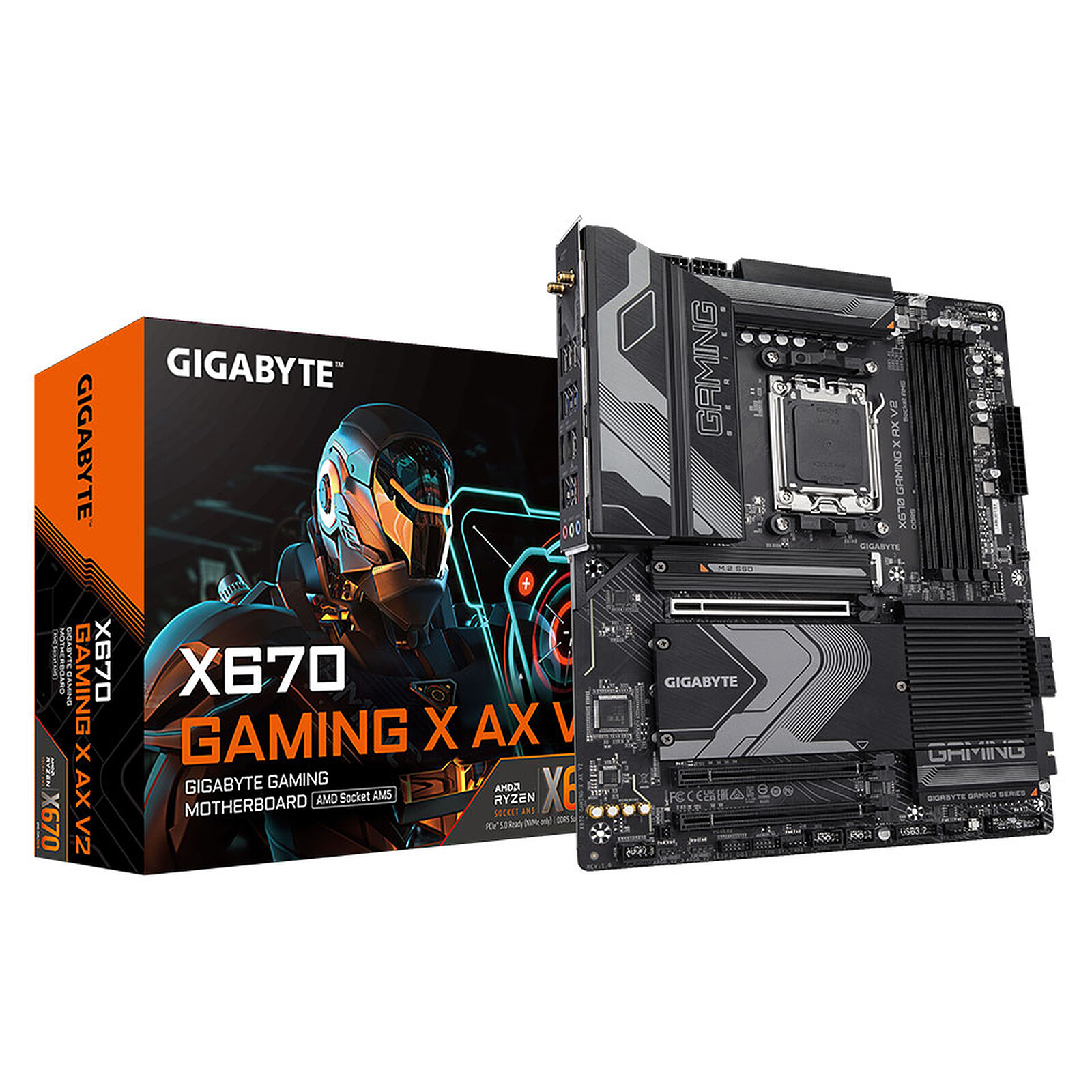 CM AMD GIGABYTE X670 GAMING X AX V2 DDR5